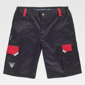 Bermuda con detalles reflectantes WORKTEAM WF2817