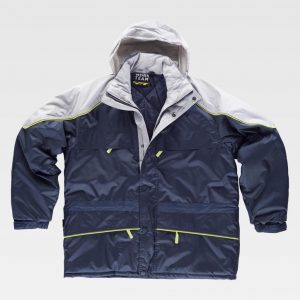 Parka acolchada combinada WORKTEAM WF5858