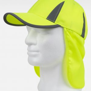 Gorra con protector de nuca Alta Visibilidad WORKTEAM WFA904