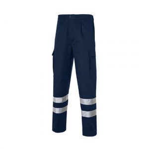 Pantalón con bandas reflectantes SEANA TEXTIL MULTI-2B 11383-Azul Marino