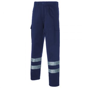 Pantalón ignífugo con bandas reflectantes SEANA TEXTIL MARVIN-2B 19483