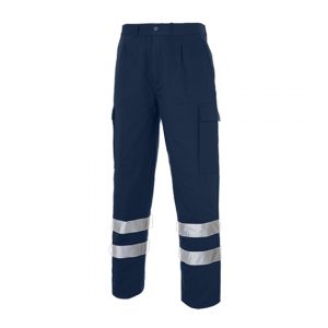 Pantalón acolchado cintas reflectantes SEANA TEXTIL 16388