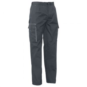 Pantalón con vivos reflectantes SEANA TEXTIL MULTI VIVOS-Gris Oscuro