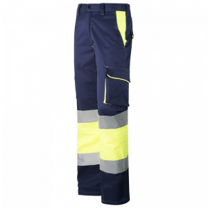Pantalón Alta Visibilidad WORKO MULTIBOLSILLOS ELASTICO COMBINADO AV WR.2.158