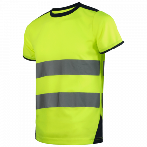 Camiseta de manga corta Alta Visibilidad WORKO BASICA AV WR.2.361