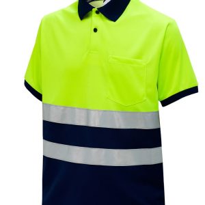 Polo de manga corta Alta Visibilidad MONZA CONFORT FIT 04752