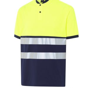 Polo de manga corta Alta Visibilidad MONZA CUELLO MAO REGULAR FIT 04766