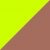 Amarillo fluor-Granate caoba