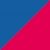 Azul azafata-Rosa fucsia