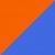 Naranja fiesta-Azul royal