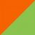 Naranja fiesta-Verde manzana