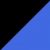 Negro-Azul royal