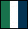 Verde kelly-Blanco-Azul marino Orion