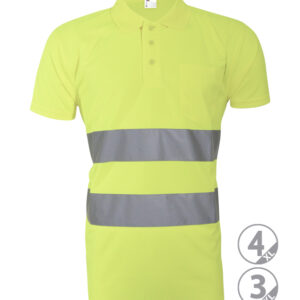 Polo de manga corta Alta Visibilidad ANBOR MONACO