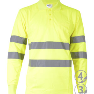 Polo de manga larga Alta Visibilidad ANBOR MARSELLA