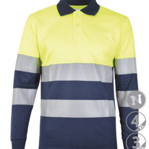 Polo de manga larga Alta Visibilidad ANBOR YORK