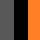 Gris oscuro-Negro-Naranja Fluor